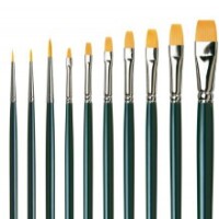 Da Vinci Series 5404 Nova Gift Can Brushes For Acrylic & Oil, Set Of 10-0