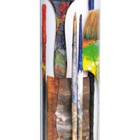 Da Vinci Series 5405 Top Acryl Gift Can Brushes For Acrylic & Oil, Set Of 10-3904