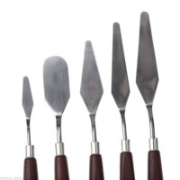 Asint Painting Knifes Of Various Size & Shapes Set Of 5-1243