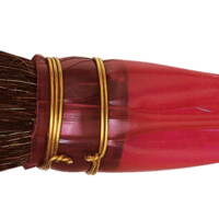 Da Vinci Gilding Series 750 Double Quill Gilder Mop, Oval Black Goat Hair, Size 15-0