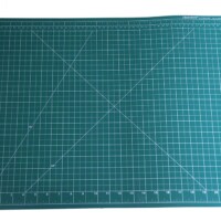 Morn Sun A1 Double Sided Self Healing 5 Layers Cutting Mat Imperial/Metric 36 Inch X 24 Inch / 90cmx 60cm (Green / Green)-584