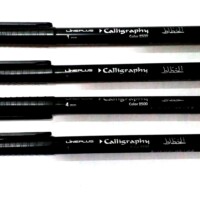 Lineplus Calligraphy Pen Set Of 4 ( Black )-0