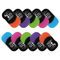 Fullmark Back To School Value Pack Permanent Adhesive / Glue Roller, 6mm X 6M Each, Assorted Colors, 10-Pack-0