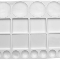 Asint Colour Mixing Palette (14"X 11") 20 Sections-0