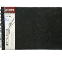 HS Sketch Book (A5 Spriral Bound ) 120 Pages-0