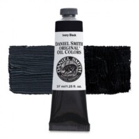 Daniel Smith Original Oil Color, Ivory Black, 37 ml-0
