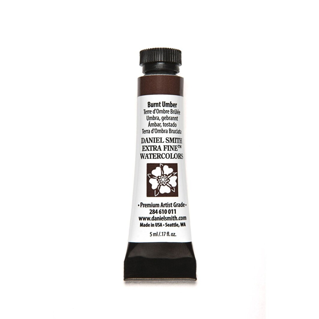 Daniel Smith original Watercolors Tube, Burnt Umber, 5ml-0