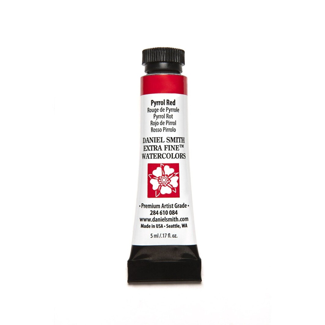 Daniel Smith original Watercolors Tube, 5ml, Pyrrol Red-0