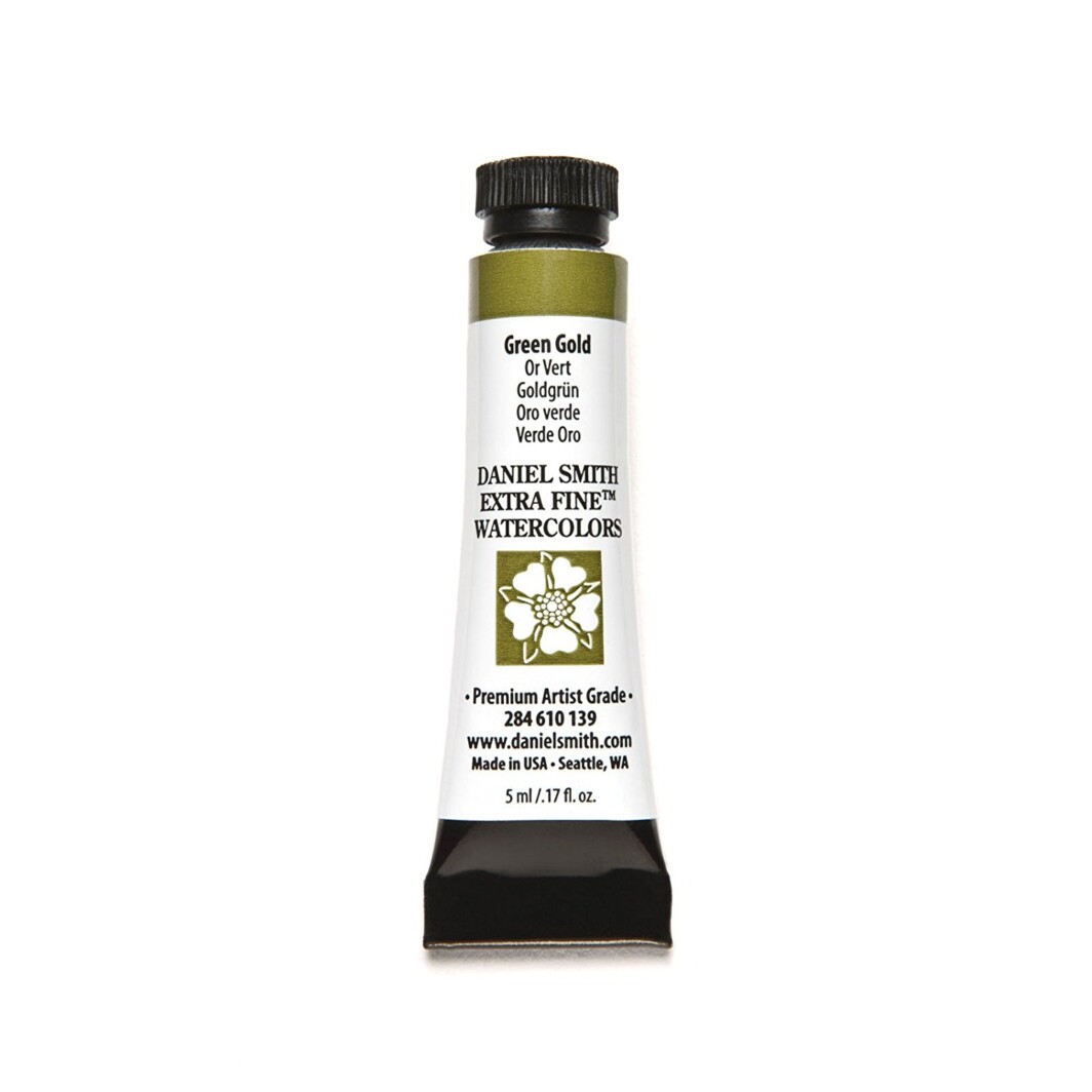 Daniel Smith original Watercolors Tube, 5ml, Green Gold-0
