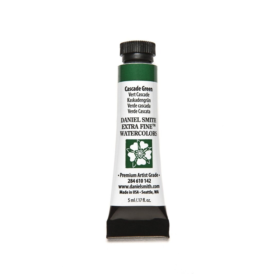 Daniel Smith original Watercolors Tube, 5ml, Cascade Green-0