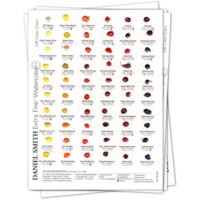 Daniel Smith Watercolor 238 Dot Color Chart-0