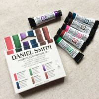 Daniel Smith 285610006 Extra Fine Primatek Introductory Watercolor, 6 Tubes, 5ml-0