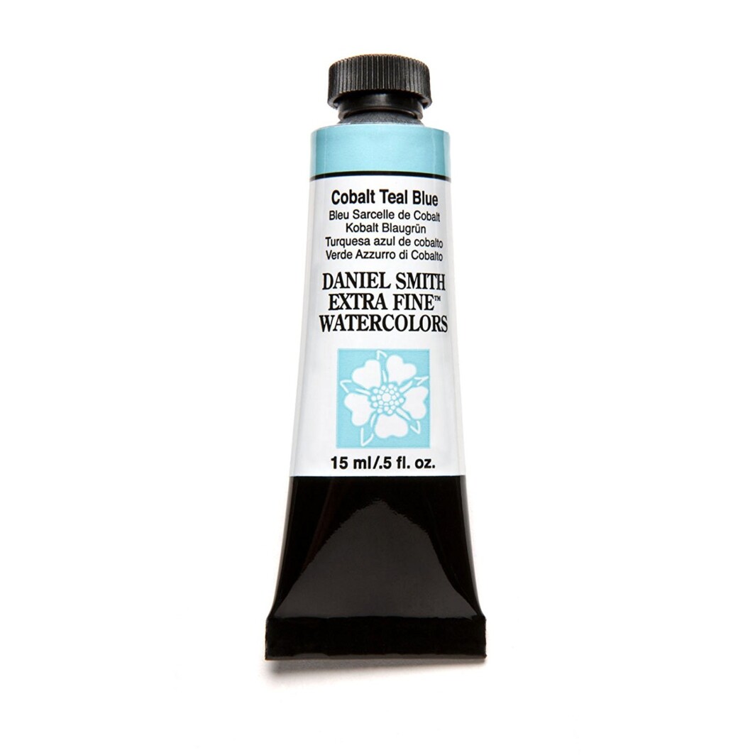 Daniel Smith original Watercolor 15ml Paint Tube, Cobalt Teal Blue-0