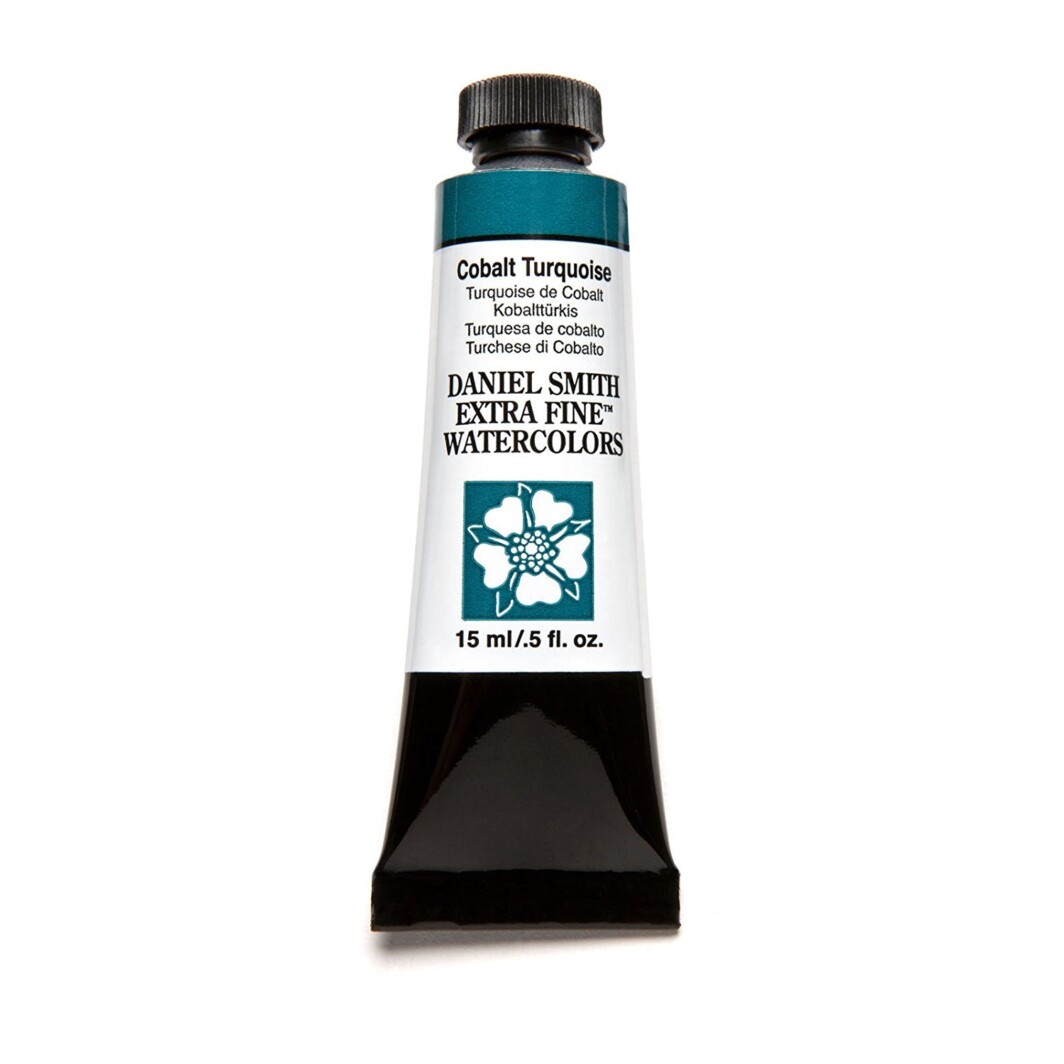 Daniel Smith original Watercolor 15ml Paint Tube, Cobalt Turquoise-0