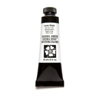 Daniel Smith original Watercolor 15ml Paint Tube, Lunar Black-0