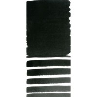Daniel Smith Extra Fine Watercolor 15ml Paint Tube, Lamp Black-2739