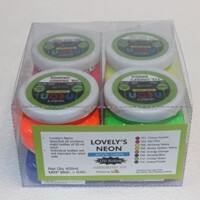 Lovely art products Neon Acrylic Colour Pots, 50ml - Set of 8-0