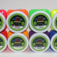 Lovely art products Neon Acrylic Colour Pots, 50ml - Set of 8-2722