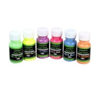 Lovely Art Products Night Glow Acrylic Colors Set of 6 ( 20 ml each )-2714