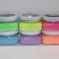 Lovely Art Products Lovely Night Glow Acrylic Colors Set Of 6 ( 50 ml Each )-2717