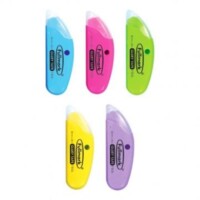 Fullmark Permanent Adhesive/Glue Roller Model B, 6mm X 6m Each, 3-Pack Assorted Colors-0