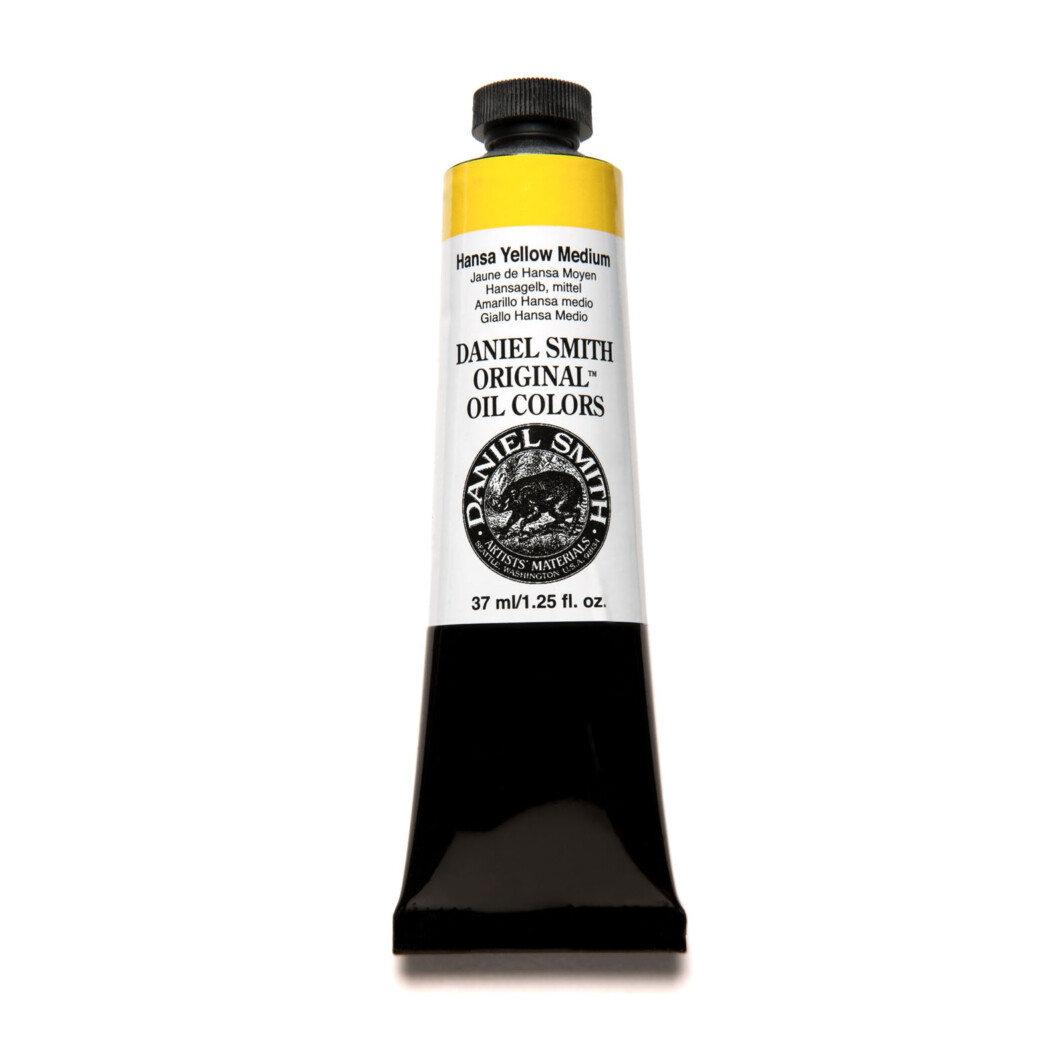 Daniel Smith Original Oil Color 37ml Paint Tube, Hansa Yellow Medium-0