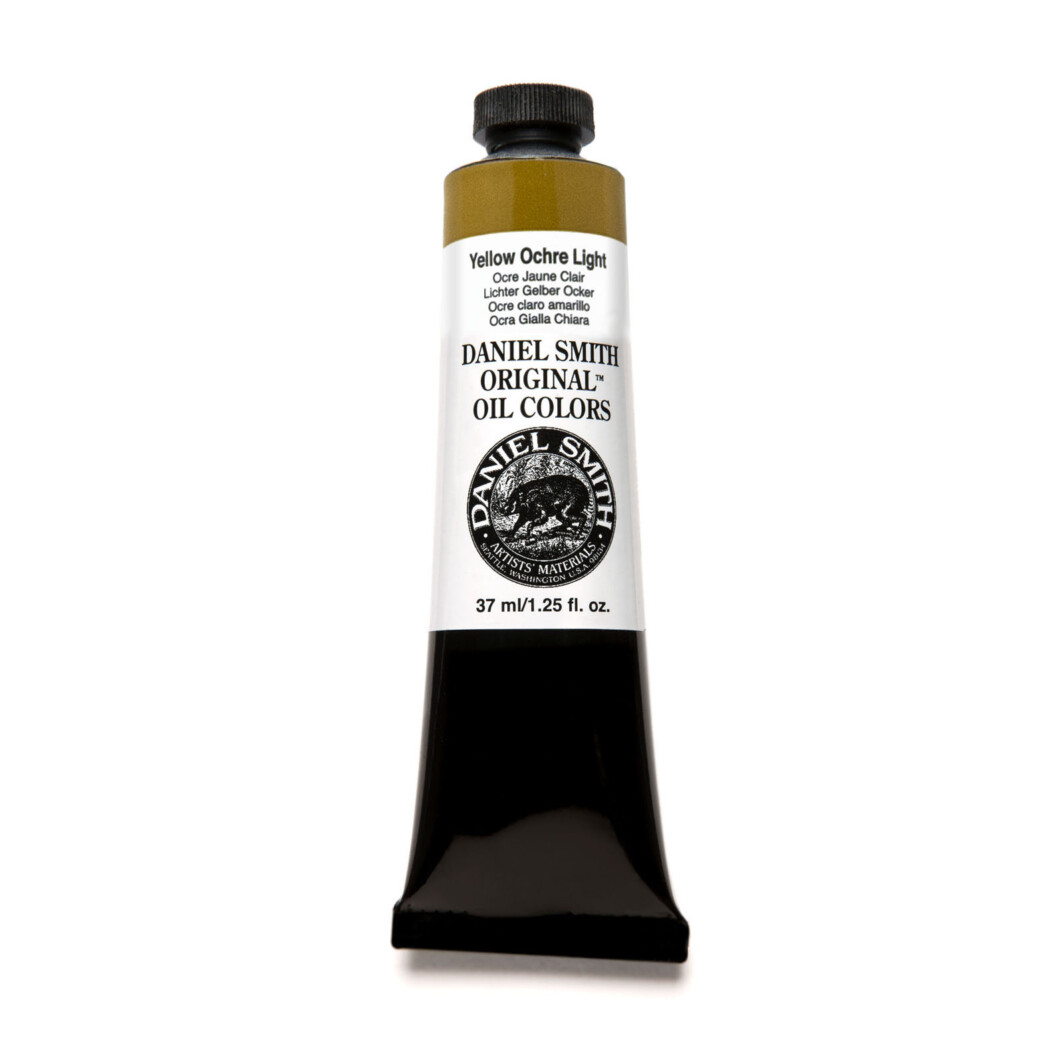 Daniel Smith Original Oil Color 37ml Paint Tube, Yellow Ochre Light-0
