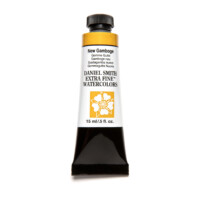 Daniel Smith Extra Fine Watercolor 15ml Paint Tube, New Gamboge-0
