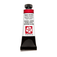 Daniel Smith Extra Fine Watercolor 15ml Paint Tube, Organic Vermilion-0