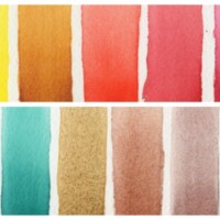 DANIEL SMITH Hand Poured Watercolor Ultimate Mixing Half Pan Set-3198
