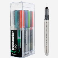 Karin Brush Marker Pro 11 Basic colours + Blender Set-3168