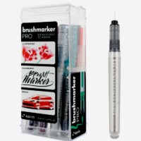 Karin Brush Marker Pro 11 Basic colours + Blender Set-3167