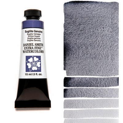 Daniel Smith Extra Fine Watercolor 15ml Paint Tube, Sugilite Genuine-0