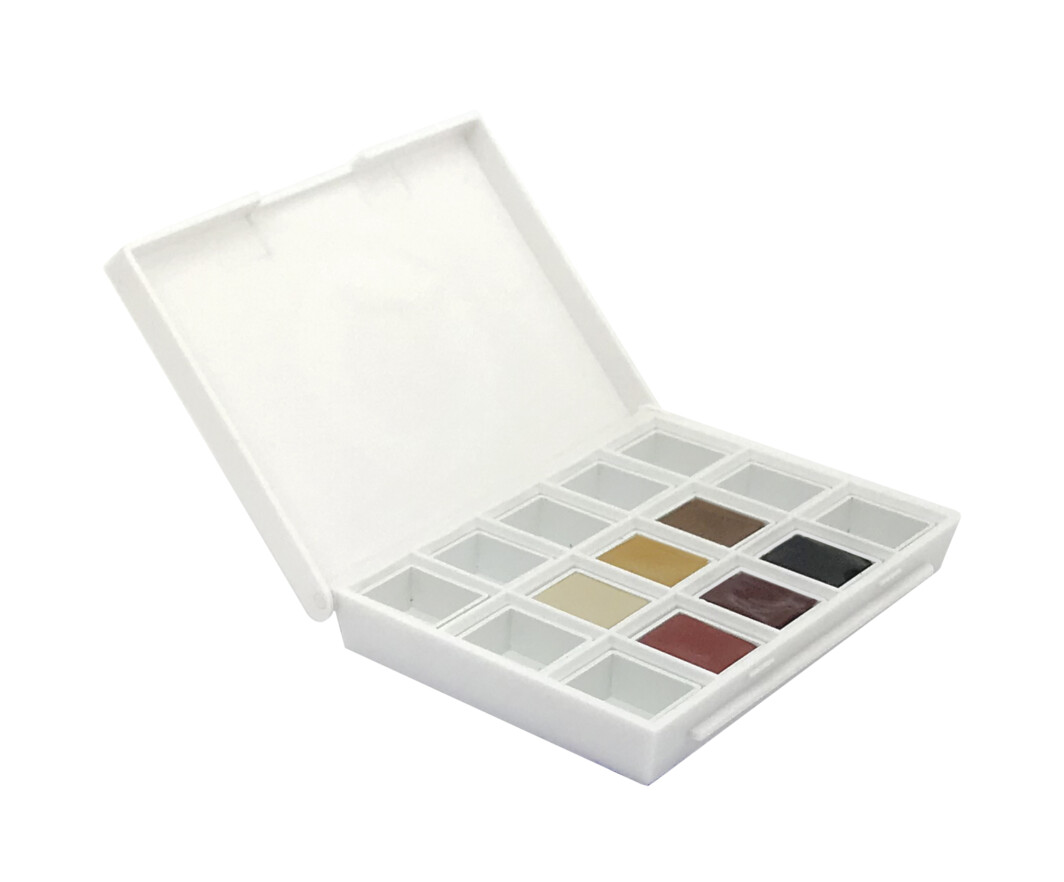 DANIEL SMITH Hand Poured Watercolor Earth Half Pan Set-0