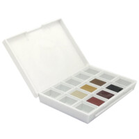 DANIEL SMITH Hand Poured Watercolor Earth Half Pan Set-0