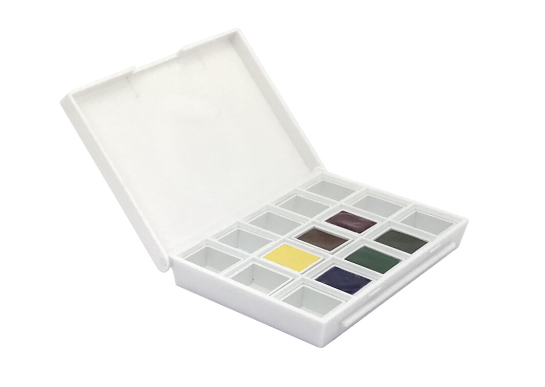 DANIEL SMITH Hand Poured Watercolor Floral Half Pan Sets-0