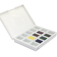 DANIEL SMITH Hand Poured Watercolor Floral Half Pan Sets-0
