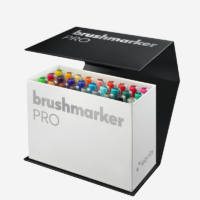 Karin Brush Marker Pro Mini Box 26 colours + Blender Set-3144
