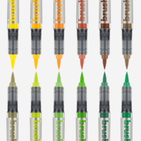 Karin Brushmarker PRO 12 Sun and Tree colors Set 27C3