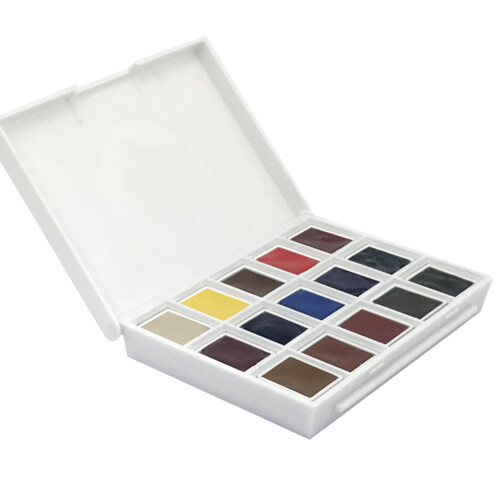 DANIEL SMITH Hand Poured Watercolor Ultimate Mixing Half Pan Set-0