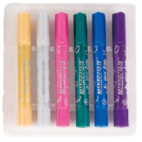 MARCO METALLIC COLORING STICKS SET OF 6-3610