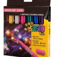 MARCO METALLIC COLORING STICKS SET OF 6-3612