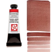 Daniel Smith Extra Fine Watercolor 15ml Paint Tube, Red Fuchsite Genuine-0