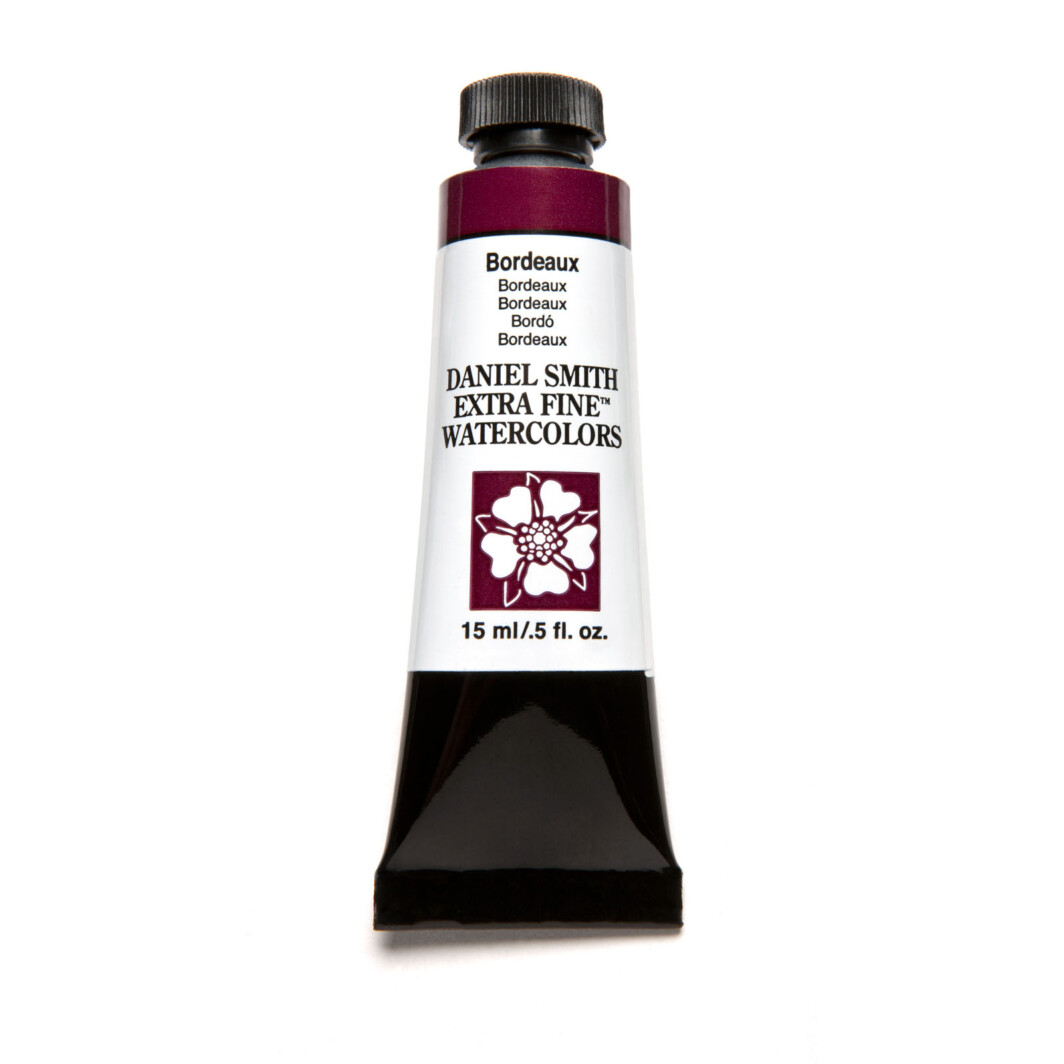 DANIEL SMITH Extra Fine Watercolor 15ml Paint Tube, Bordeaux-0