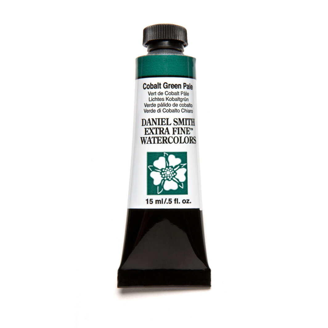 DANIEL SMITH Extra Fine Watercolor 15ml Paint Tube, Cobalt Green Pale-0