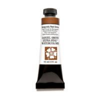 Daniel Smith Extra Fine Watercolor 15ml Paint Tube, Burgundy Red Ochre-0
