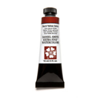 Daniel Smith Extra Fine Watercolor 15ml Paint Tube, Burnt Yellow Ochre-0