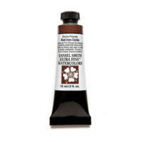 Daniel Smith Extra Fine Watercolor 15ml Paint Tube, Enviro-Friendly, Red Iron Oxide-0