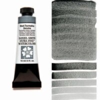Daniel Smith Extra Fine Watercolor 15ml Paint Tube, Black Tourmaline Genuine-0