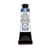 Daniel Smith Extra Fine Watercolor 15ml Paint Tube, Iridescent Blue-Silver-0